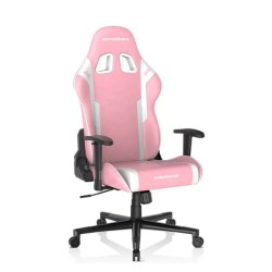 DXRacer P132 Prince Series Gaming Chair Pink-White